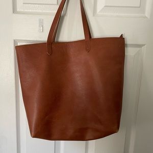 Madewell Leather Tote w/ zip top